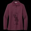 Women's Silk Touch Long Sleeve Polo Thumbnail
