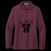 Women's Silk Touch Long Sleeve Polo Thumbnail