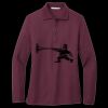 Women's Silk Touch Long Sleeve Polo Thumbnail