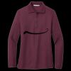 Women's Silk Touch Long Sleeve Polo Thumbnail