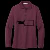 Women's Silk Touch Long Sleeve Polo Thumbnail