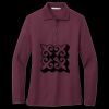 Women's Silk Touch Long Sleeve Polo Thumbnail