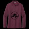 Women's Silk Touch Long Sleeve Polo Thumbnail
