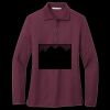 Women's Silk Touch Long Sleeve Polo Thumbnail