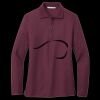Women's Silk Touch Long Sleeve Polo Thumbnail