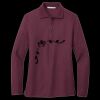 Women's Silk Touch Long Sleeve Polo Thumbnail