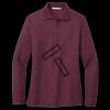 Women's Silk Touch Long Sleeve Polo Thumbnail
