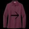 Women's Silk Touch Long Sleeve Polo Thumbnail