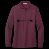 Women's Silk Touch Long Sleeve Polo Thumbnail