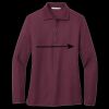 Women's Silk Touch Long Sleeve Polo Thumbnail