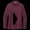 Women's Silk Touch Long Sleeve Polo Thumbnail