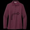 Women's Silk Touch Long Sleeve Polo Thumbnail