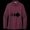 Women's Silk Touch Long Sleeve Polo Thumbnail