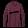 Women's Silk Touch Long Sleeve Polo Thumbnail