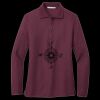 Women's Silk Touch Long Sleeve Polo Thumbnail