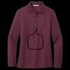 Women's Silk Touch Long Sleeve Polo Thumbnail