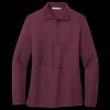 Women's Silk Touch Long Sleeve Polo Thumbnail