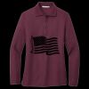 Women's Silk Touch Long Sleeve Polo Thumbnail