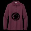 Women's Silk Touch Long Sleeve Polo Thumbnail