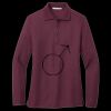 Women's Silk Touch Long Sleeve Polo Thumbnail