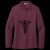 Women's Silk Touch Long Sleeve Polo Thumbnail