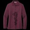 Women's Silk Touch Long Sleeve Polo Thumbnail