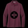 Women's Silk Touch Long Sleeve Polo Thumbnail