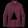 Women's Silk Touch Long Sleeve Polo Thumbnail