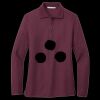 Women's Silk Touch Long Sleeve Polo Thumbnail