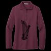 Women's Silk Touch Long Sleeve Polo Thumbnail