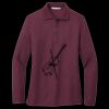 Women's Silk Touch Long Sleeve Polo Thumbnail