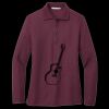 Women's Silk Touch Long Sleeve Polo Thumbnail