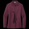 Women's Silk Touch Long Sleeve Polo Thumbnail