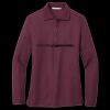 Women's Silk Touch Long Sleeve Polo Thumbnail