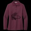 Women's Silk Touch Long Sleeve Polo Thumbnail
