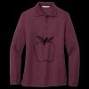 Women's Silk Touch Long Sleeve Polo Thumbnail