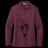 Women's Silk Touch Long Sleeve Polo Thumbnail
