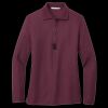 Women's Silk Touch Long Sleeve Polo Thumbnail