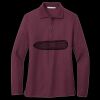 Women's Silk Touch Long Sleeve Polo Thumbnail