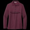 Women's Silk Touch Long Sleeve Polo Thumbnail