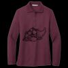 Women's Silk Touch Long Sleeve Polo Thumbnail