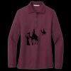 Women's Silk Touch Long Sleeve Polo Thumbnail
