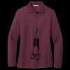 Women's Silk Touch Long Sleeve Polo Thumbnail