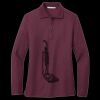 Women's Silk Touch Long Sleeve Polo Thumbnail