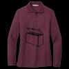 Women's Silk Touch Long Sleeve Polo Thumbnail