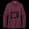 Women's Silk Touch Long Sleeve Polo Thumbnail