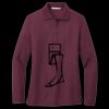 Women's Silk Touch Long Sleeve Polo Thumbnail