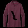 Women's Silk Touch Long Sleeve Polo Thumbnail