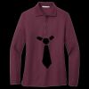 Women's Silk Touch Long Sleeve Polo Thumbnail