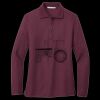 Women's Silk Touch Long Sleeve Polo Thumbnail